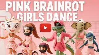 Pink Outfit Brainrot Dance – Funny Girls Going Viral