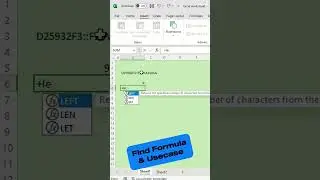 How do you use Find Formula 