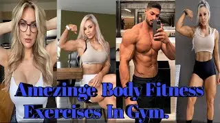 💪😎👍Amezinge body transformers in Girl😎💪👈 /Fitness Girls #best fitness hub #short #gym attitude