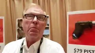 Altor Pistol Inventor Alex Malcolm at SHOT Show 2020 -  The low price handgun