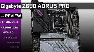 Gigabyte Z690 AORUS PRO : Not the prettiest but so GOOD!