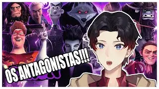 REACT VTUBER - Ecos da Ambição | Vilões (DreamWorks) | ORION MC