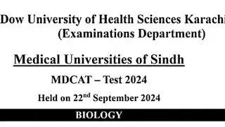 MDCAT Paper 2024