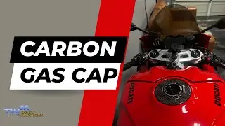 2023 Panigale V4 TWM Carbon Fiber Gas Cap Install