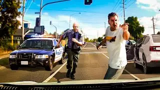 Why You SHOULDN'T Be An Idiot Driver Next To Cops...