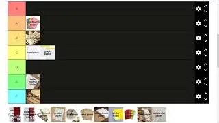 My Paper Tier List