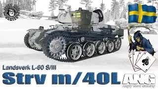 Strv M/40L, Swedish, Light Tank / War Thunder