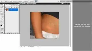 Tattoo removal - 1 Minute Tutorial - Photoshop - Deep Banana