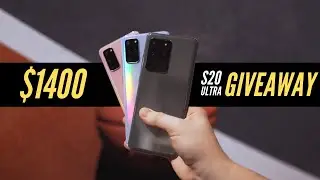 Samsung Galaxy S20 Ultra Mega Giveaway 🔥🔥🔥