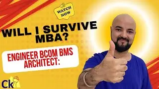 Will I survive MBA!! being an Engineer BCom BMS Architect ?