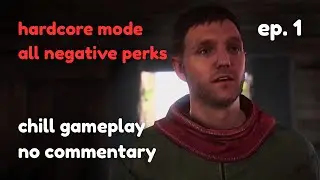 Kingdom Come: Deliverance | Part 1 | Hardcore, All Negative Perks Playthrough (No Commentary, PS5)