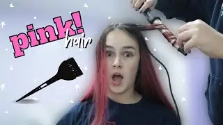 I let my sister dye my hair... PINK