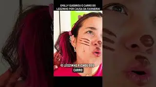 EMILLY QUEBROU O CARRO DO LEOZINHO POR CAUSA DA FAXINEIRA! 😱 