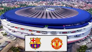 FC Barcelona v Man Utd - New SPOTIFY CAMP NOU in PES 2021 & Football Life 2026