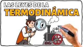 The Laws of Thermodynamics explained with drawings in 9 minutes