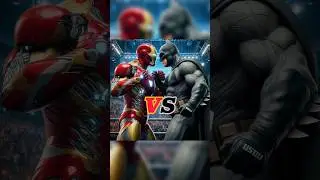 Ironman vs Batman 🥊 UFC match #marvel #dc #ironman #spiderman #avengers #ufc #mma #trending #shorts