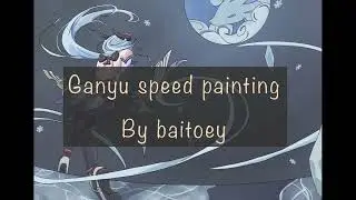 Ganyu speed paint ⌷ Ibispaint X