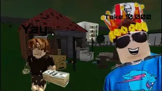 Helping the poor in Bloxburg 
