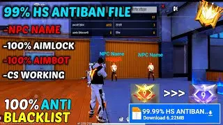 Drag Headshot + Npc Name File Ob45 Update Config File Free Fire Headshot Config File OB45 Update