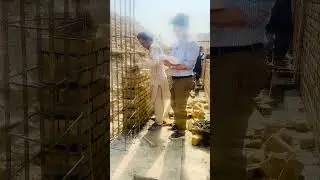 How do we check vertical alignment of brick masonry walls