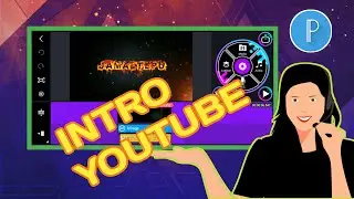cara buat intro youtube di kinemaster #jamaltepu