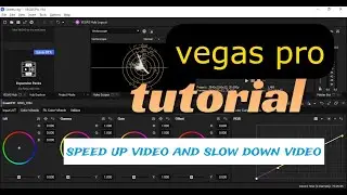 Sony vegas pro tutorial -speed up video and slow down video