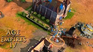 Age of Empires 4 - MASSIVE UNPREDICTABLE ATTACK