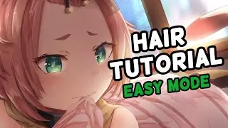 How to Draw SIMPLE Anime Hair