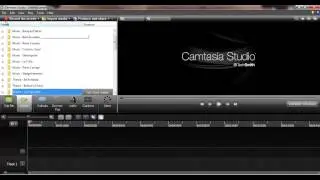 Camtasia Studio 8    How To Install And Import A File