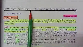 Cs302 midterm preparation|| lecture 12 ||