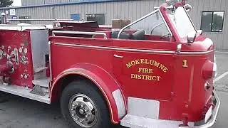 1950 American La France fire engine Cummings swap