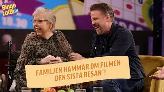 Familjen Hammar berättar om filmen "Den sista resan" i BingoLotto!