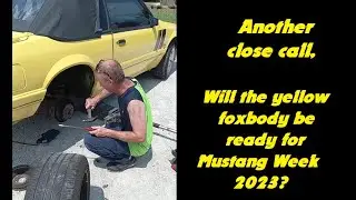 Fox body loses a wheel. It could have been worse