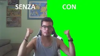 COME USARE IL GREEN SCREEN SENZA AVERLO tutorial