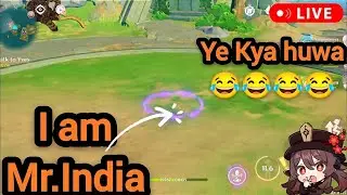 GENSHIN IMPACT MAI HOGA KALA JADU LIVE  | GENSHIN IMPACT GLITCH | GENSHIN IMPACT NEW GLITCH 😂