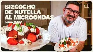 Bizcocho de NUTELLA al Microondas - Como Dani #worldnutelladay