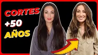 👑Cortes de PELO que REJUVENECEN ✂️ Mujer MADURA 👉 50 años ✂️ tendencia 2024 👀 CORTO MEDIANO Y LARGO