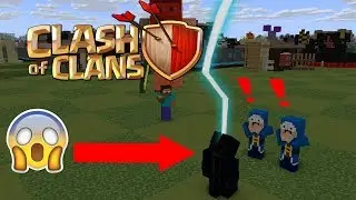 MONSTER SCHOOL : CLASH OF CLANS - Minecraft Animations