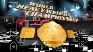 Gameplay of world heavyweight championship match