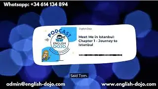 Meet Me in Istanbul: Chapter 1 - Journey to Istanbul | English Dojo