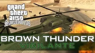 GTA San Andreas Vigilante - Brown Thunder [150% Increased Armor]