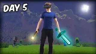 I Was Stuck in Minecraft VR For 7 Days... Here's What Happened