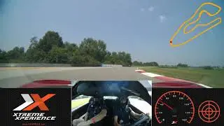 Driving a Ferrari 488 GTB at NCM Motorsports Park Xtreme Xperience