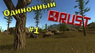 Одиночный Rust #1- (Выживание бомжа)