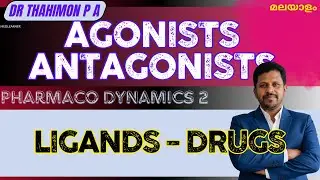 Pharmacodynamics Agonists Antagonists Partial Agonists Inverse Agonists Pharmacology Malayalam