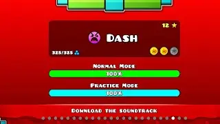 I beat Dash in Geometry Dash!