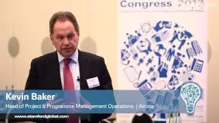 Kevin Baker, Head of Project & Programme Management Operations, Airbus at Project Zone Congress 2013