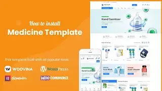 How to install Medicine - Website Template for Pharmacy, Medical & Beauty