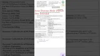 Jamia B Ed Distance Mode 2025-27 Form Extended | pyq | Preparation