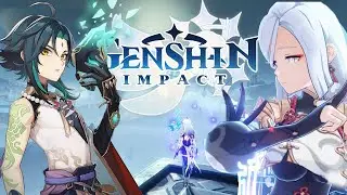 ОБНОВЛЕНИЕ 2.4! - КРАСКИ МИМОЛЕТНОСТИ! - Genshin Impact Стрим №46